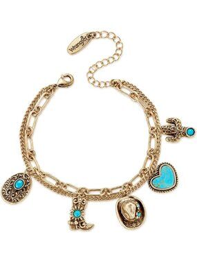 Turquoise Charm Bracelets for Women | Boho Turquoise Jewelry | Stylish